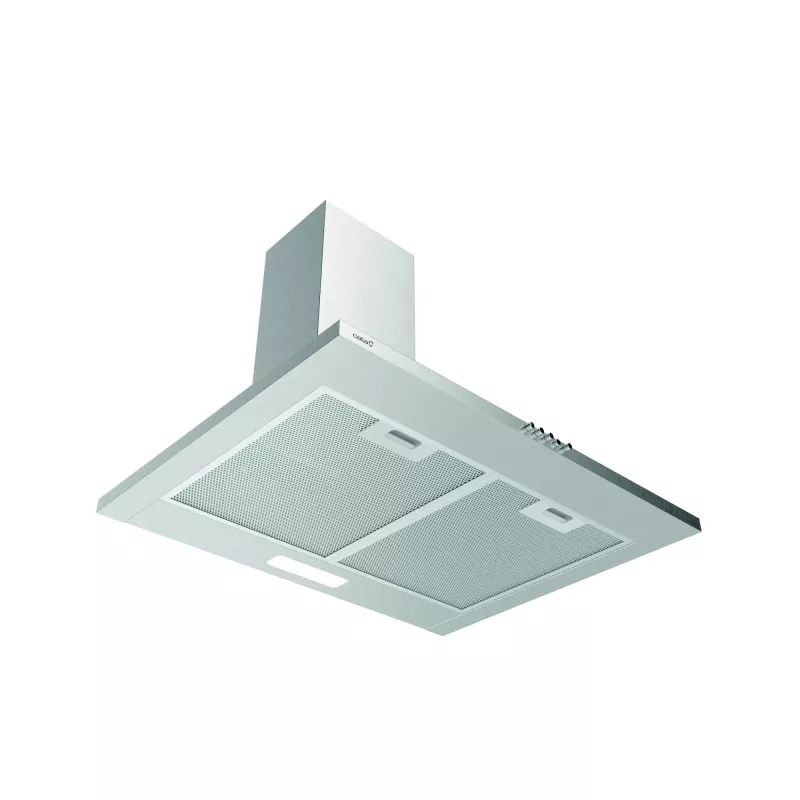 Wall-mounted extractor hood CATA VK 6000 X, stainless steel, aluminium grease filter, 395 m³/h, 150 mm