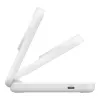 Belkin UltraCharge 25W Qi2 2-in-1 Foldable Wireless Charging Stand, White (WIZ038KQWH)