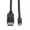ROLINE DisplayPort Cable, DP ST - Mini DP ST 2,0m (11.04.5635)