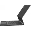 Belkin Connect Pro - Tastatur und Foliohülle (Schutzhülle) - mit magnetischem Ständer - mit Touchpad - hinterleuchtet - kabellos - Bluetooth - QWERTZ 