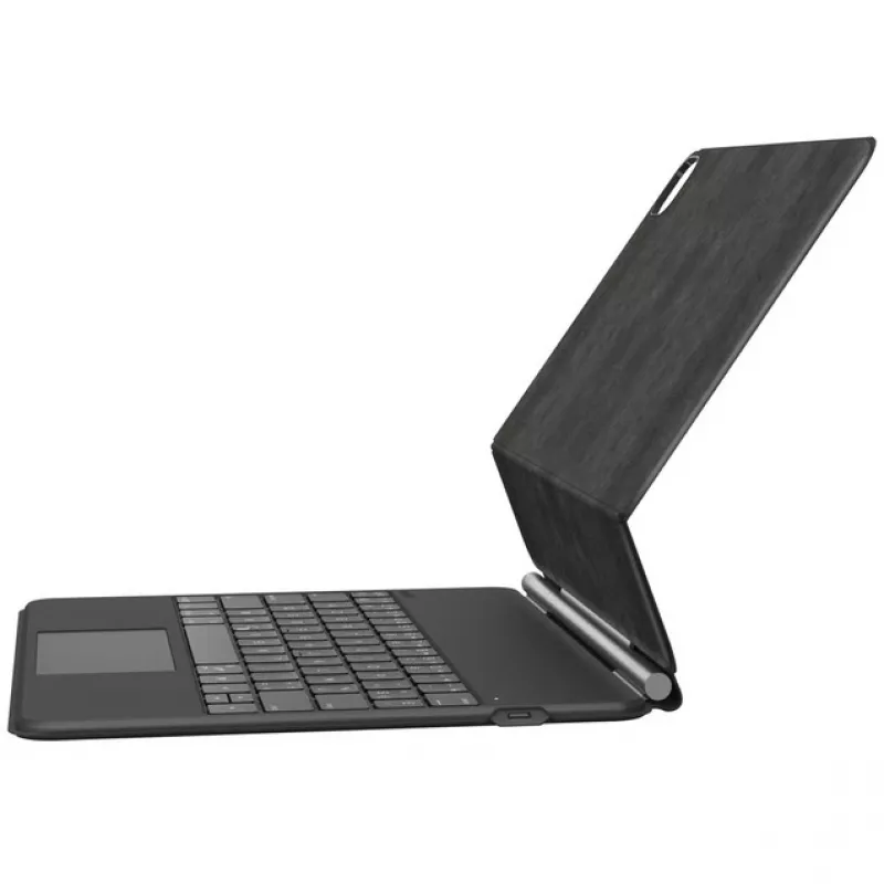 Belkin Connect Pro - Tastatur und Foliohülle (Schutzhülle) - mit magnetischem Ständer - mit Touchpad - hinterleuchtet - kabellos - Bluetooth - QWERTZ 