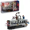 Construction toy LEGO Marvel Super Heroes 76321 Spider-Man Doc Ock Subway Showdown playset, 393 pieces, 4 minifigures, age 9+