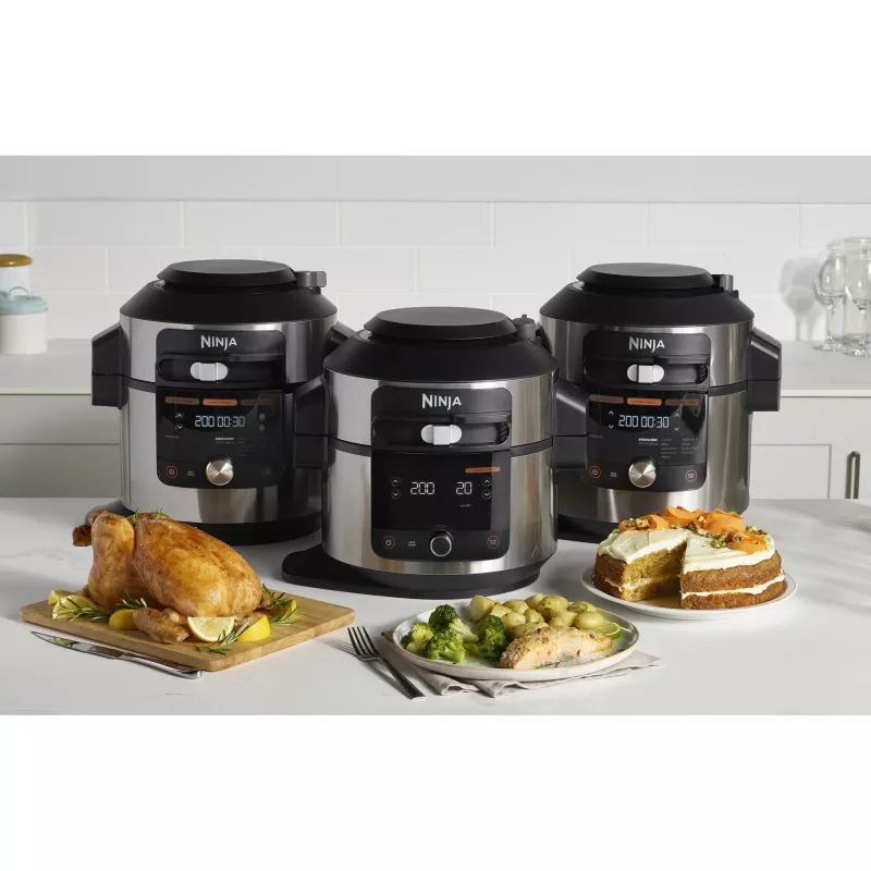 Multi Cooker Ninja OL750EU 7.5 L 1760 W Black Stainless Steel, 14 Auto Programs