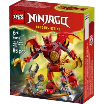 LEGO NINJAGO 71851 Kai's Dragon Mech Battle Pack