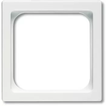 Wall plate cover plate screwless Busch-Jaeger 1746/10-84 White, 63×63 mm, window 51×51 mm