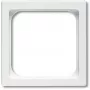 Wall plate cover plate screwless Busch-Jaeger 1746/10-84 White, 63×63 mm, window 51×51 mm