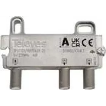 2-way splitter Televes VT24FZ 5–1218 MHz 4 dB