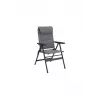 Camping chair Outwell Kenai 4-leg, maximum load 120 kg, Grey