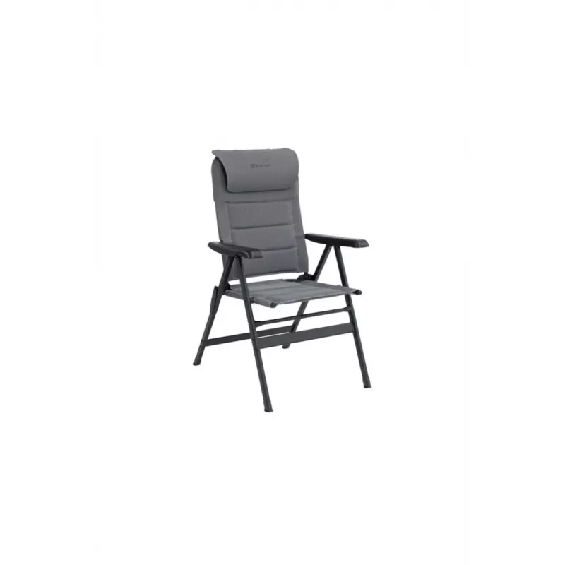 Camping chair Outwell Kenai 4-leg, maximum load 120 kg, Grey