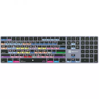 Logickeyboard Avid Media Composer - Pro Titan UK Mac - Keyboard - QWERTY