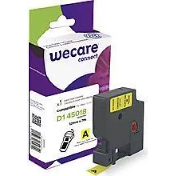 Label-making tape Armor K80003W4 Black on yellow