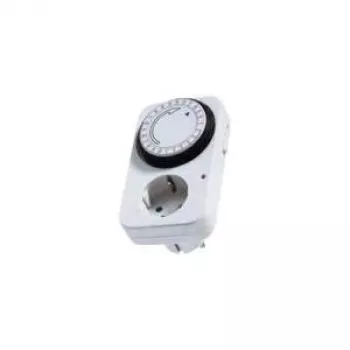Daily timer Bachmann 24h 1x Schuko 16A/230V~/3680W White
