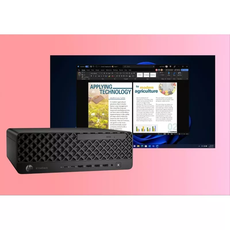 Computer HP ELITEDESK 8 SFF G1I U7-265 8GB 500GB Integrated Windows 10 Pro