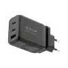 Wall Charger Tellur TLL151451 65W, 3-port (2x USB-C, 1x USB-A)