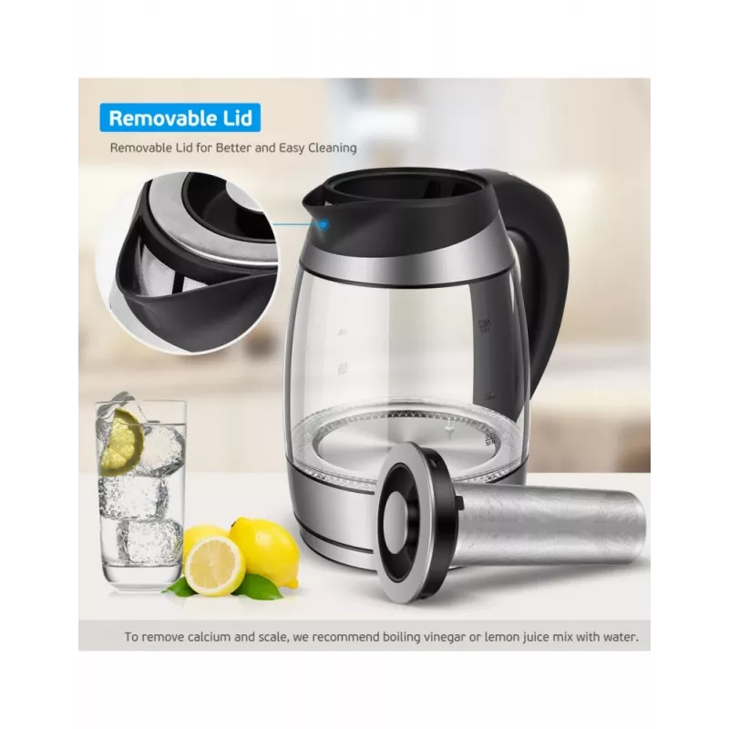 Electric kettle Forme FKG-448 1.7L 2200W Black