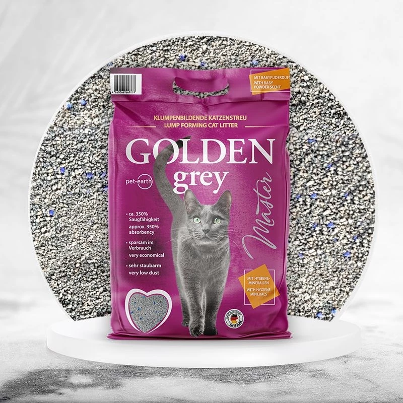 GOLDEN Grey Master - bentonite litter - 14kg