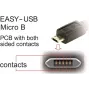 Cable DeLOCK EASY-USB 2.0 Type-A male to Micro-B male angled 5m black