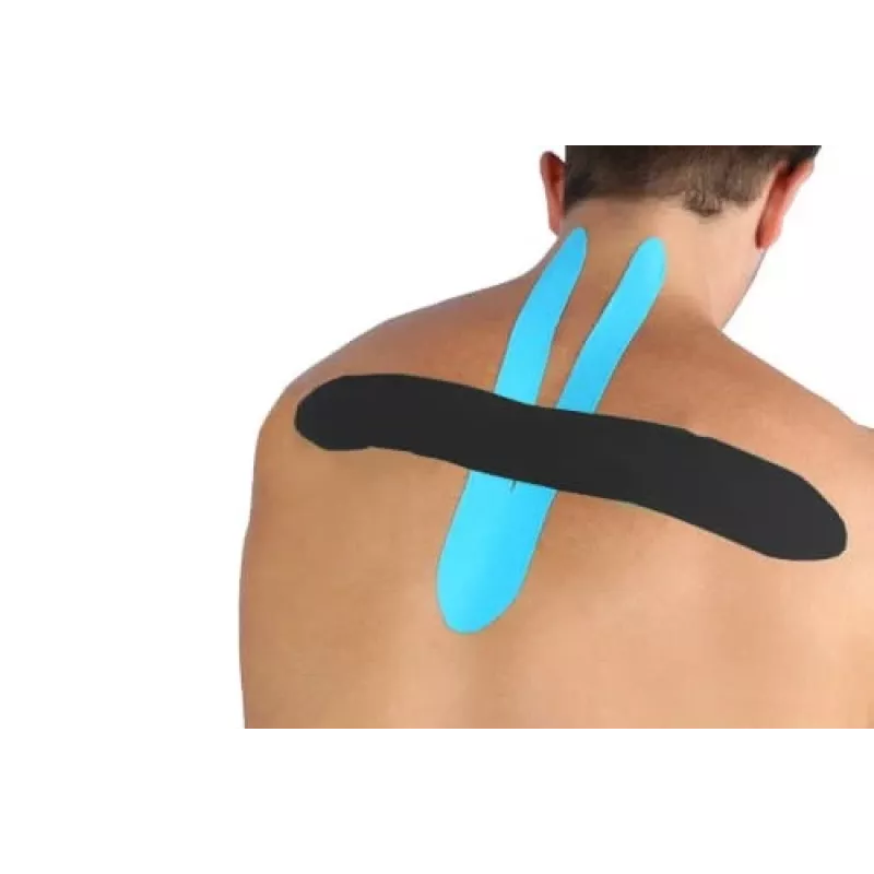 Kinesiology tape, blue