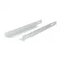 Mounting L‑rail bracket ALLNET adjustable length 502–849 mm light gray, pair