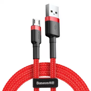 USB cable Baseus CAMKLF-C09 2m USB A Micro-USB B Red