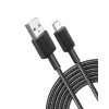 Anker Innovations 322 USB-A to USB-C Cable Nylon 1.8M Black - Cable - Digital/Data