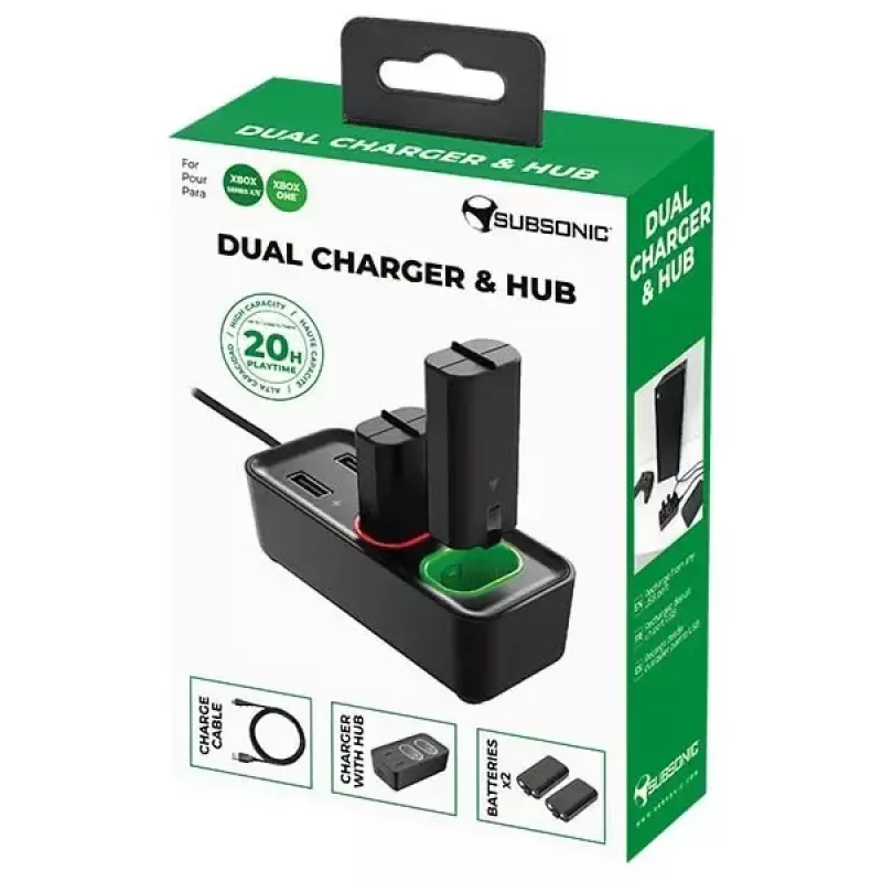 Battery charging set Subsonic SA5704 for Xbox One Series S X