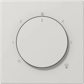 Cover plate for room temperature regulator Jung LS 1749 BF LG (LS1749BFLG)