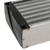 Radiator block Aqua-Computer 33706 — aluminium/copper/stainless steel, 320×140×73 mm, grey/silver