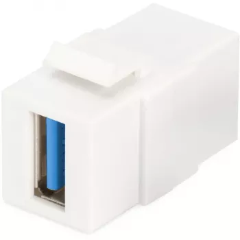 DIGITUS Professional DN-93404 - modular input - USB3.0 Type A - Pure White, RAL 9003 (DN-93404)