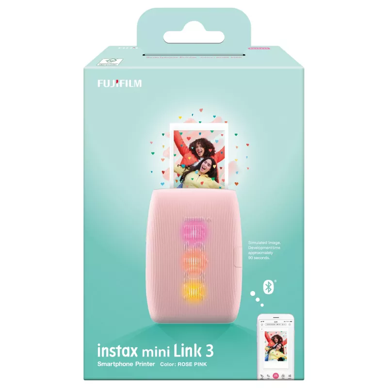 Photo printer Fujifilm Instax Mini Link 3 Pink Bluetooth portable instant printer