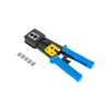 Crimping tool LANBERG NT-0204 for RJ-45 connectors, black/blue, 272×110.5×30 mm, 140 g