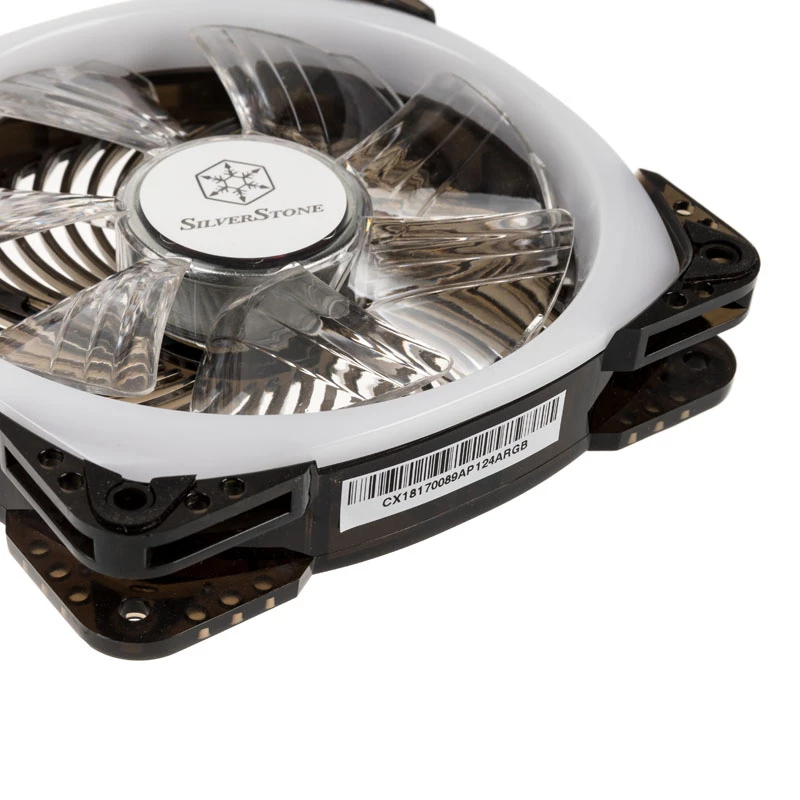 SilverStone SST-AP124-ARGB 120mm ARGB Case Fan - Black