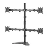 LCD mount SBOX LCD-F048-2 for 17–32 inch displays, supports 4×9 kg, VESA 100×100