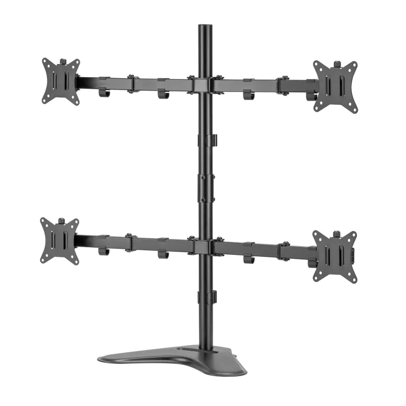 LCD mount SBOX LCD-F048-2 for 17–32 inch displays, supports 4×9 kg, VESA 100×100