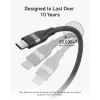 USB-C to USB-C Cable Anker A82E2 — 0.9 m, USB C to USB C, Black
