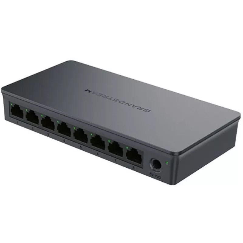 Grandstream GWN7711 Layer 2 Lite Managed Switch, 8 Ports