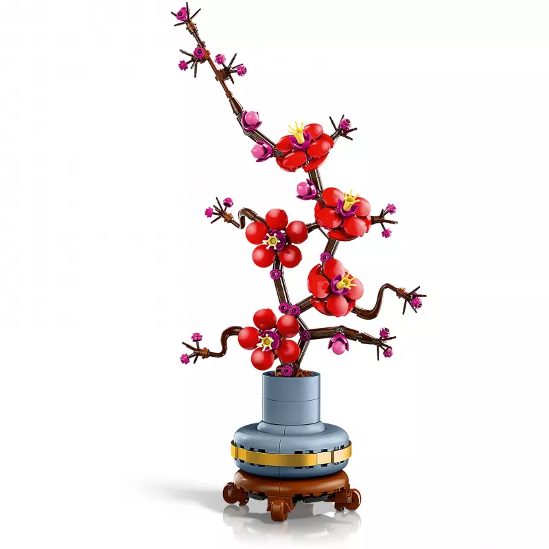 LEGO Icons Plum Blossom Flower Decor Display Set 10369, Multi