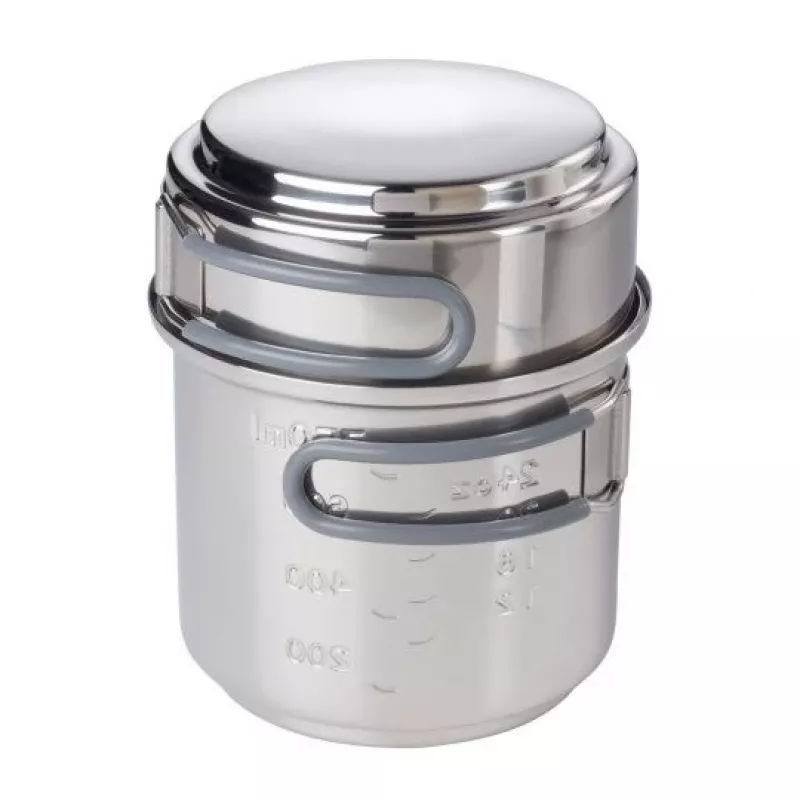 ESBIT Cookset w. alc. burner, jar, stainless steel