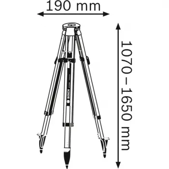 Bosch BT 170 HD Professional tripod