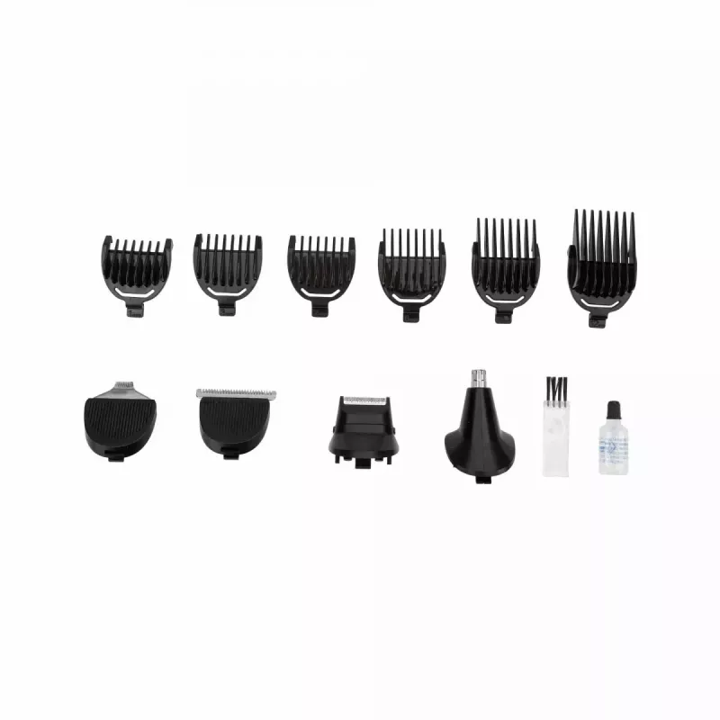 Hair Trimmers JATA JBCP3538 Black Blue 1mm to 1.2cm