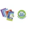ELBA Polyvision Presentation Display Book, 80 Pockets, Assorted, A4, PP, 0.7mm, Transparent, with Front Pocket - 10 Pack (100205933)