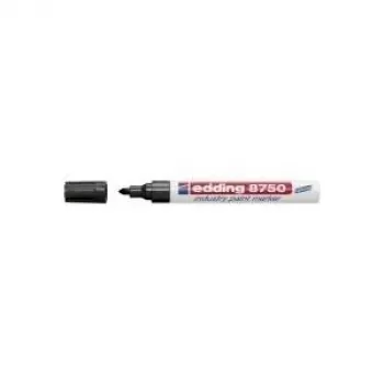 Permanent Marker Edding 8750 Bullet Tip Black
