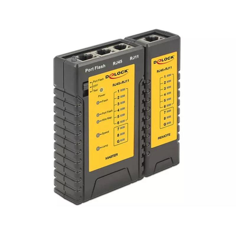 Delock Cable Tester + Portfinder - Network Tester-Set (86407)