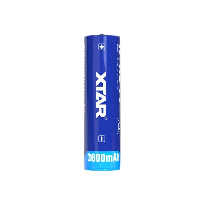 Rechargeable Li-Ion battery XTAR BAT0669 18650 3.6V 3600mAh, Ø 18.5×68.8 mm