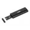 SSD enclosure IBOX HD-07 for 1x M.2 drive, USB 3.2 Gen 2 (10 Gbit/s), USB-C, black
