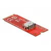 M.2 Key M to 1 x OCuLink SFF-8612 Converter DeLOCK 64106