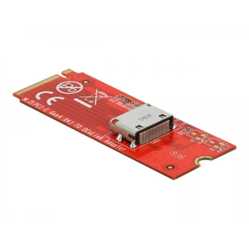 M.2 Key M to 1 x OCuLink SFF-8612 Converter DeLOCK 64106