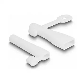 DeLOCK Dust Cover for USB Type-A male and Apple Lightning male set 2 pieces white