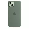 Apple iPhone 15 Plus Silicone Case with MagSafe - Cypress