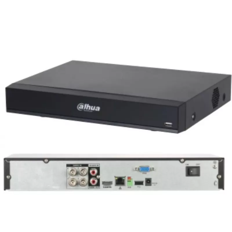 DAHUA DVR 4CH HDCVI XVR7104H-4K-I3 4K resolution pentabrid recorder, 4-channel